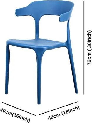Cafe Outdoor Teal Chair