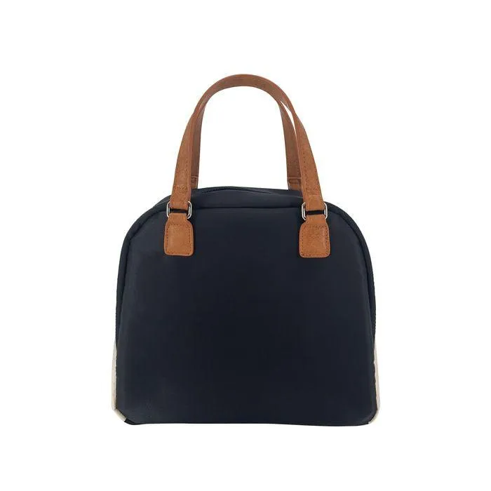 Cali Insulated Lunch Bag Black and Cream