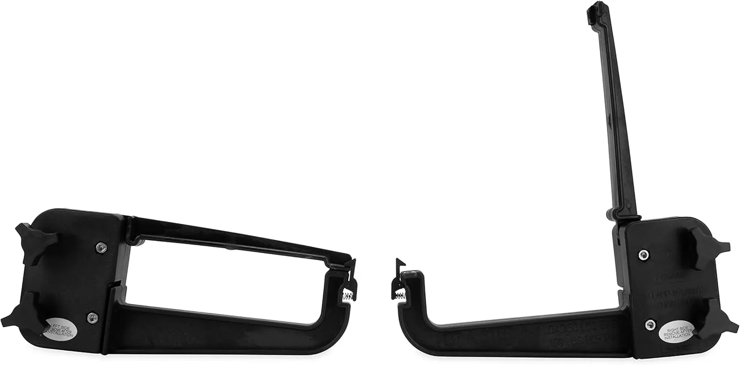 Camco Clamp-N-Carry Lockable Chair and Bike Rack | Designed to Hold a Bike or 4 or More Chairs on RV Ladder | (51430)