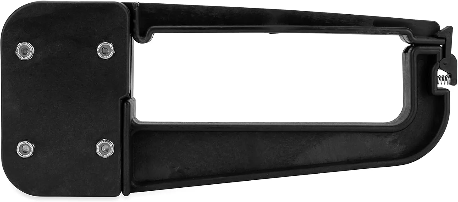 Camco Clamp-N-Carry Lockable Chair and Bike Rack | Designed to Hold a Bike or 4 or More Chairs on RV Ladder | (51430)
