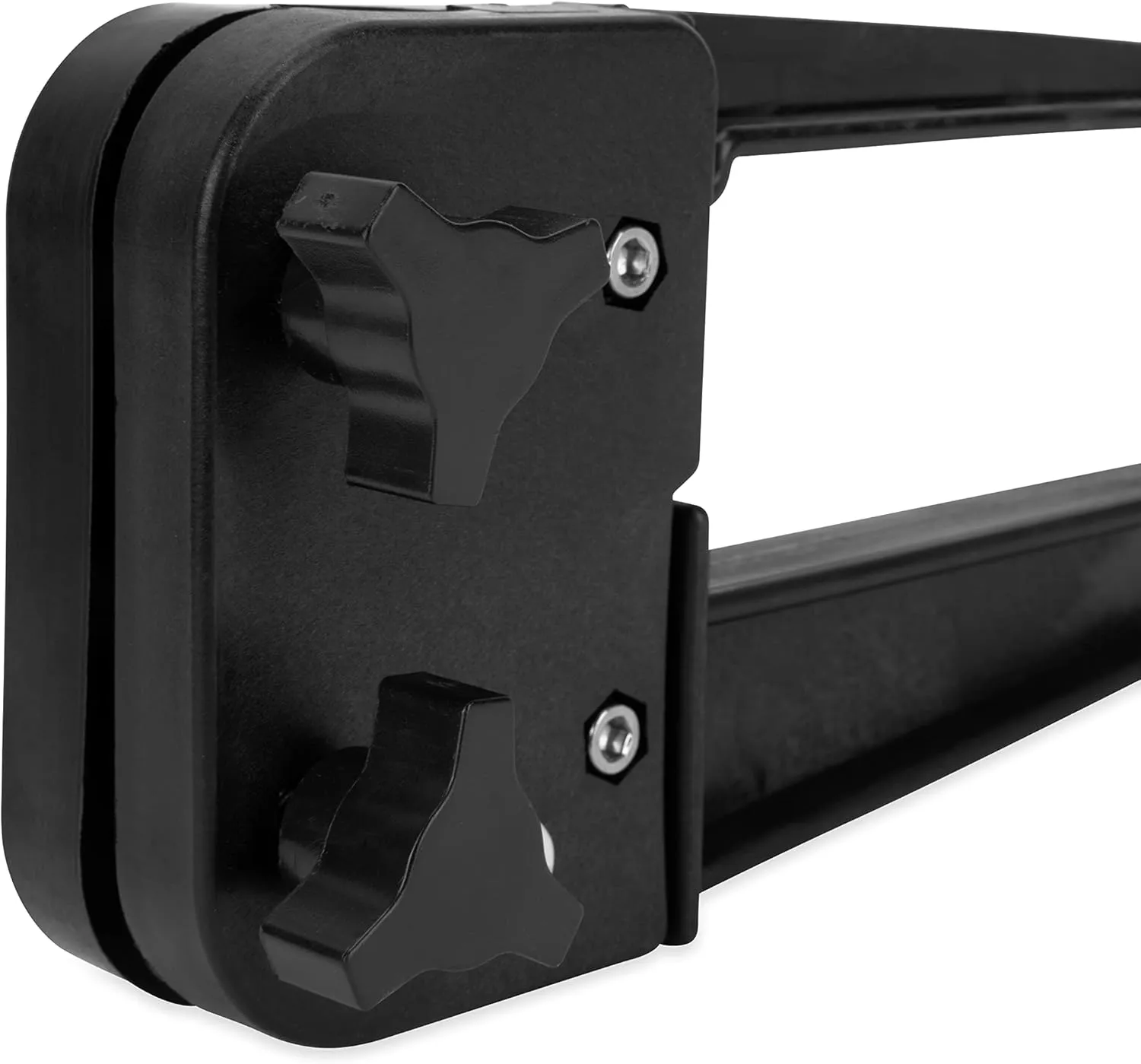 Camco Clamp-N-Carry Lockable Chair and Bike Rack | Designed to Hold a Bike or 4 or More Chairs on RV Ladder | (51430)