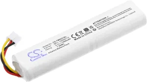 Cameron Sino 1200mAh / 7.20Wh Replacement Battery for Telenot AKG233, DSS2, MS 221, 100056112, BP3
