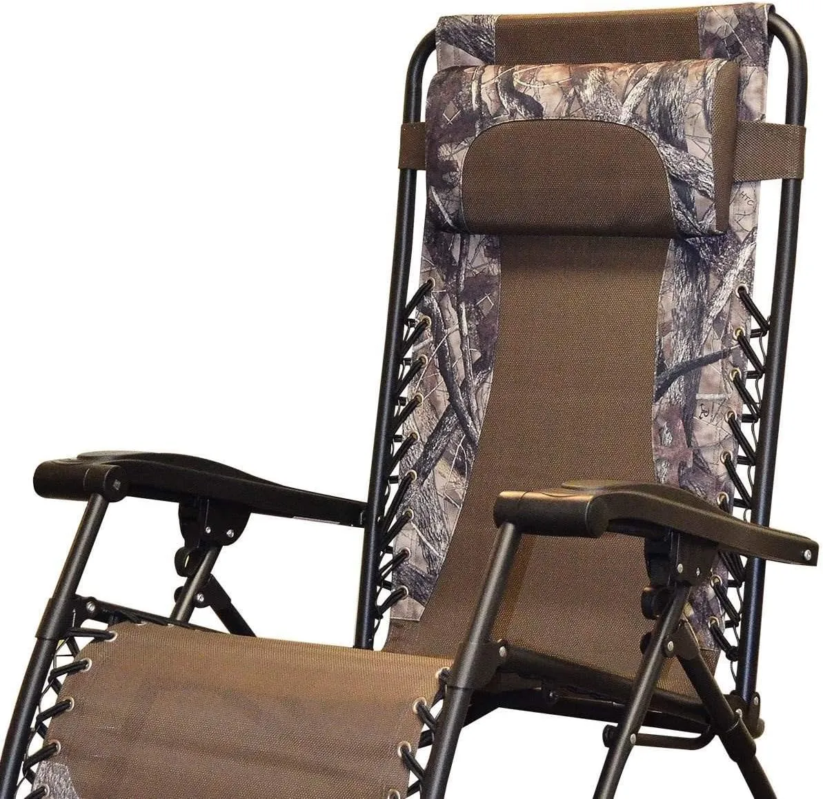Canopy Infinity Zero Gravity Steel Frame Patio Deck Chair, Camouflage