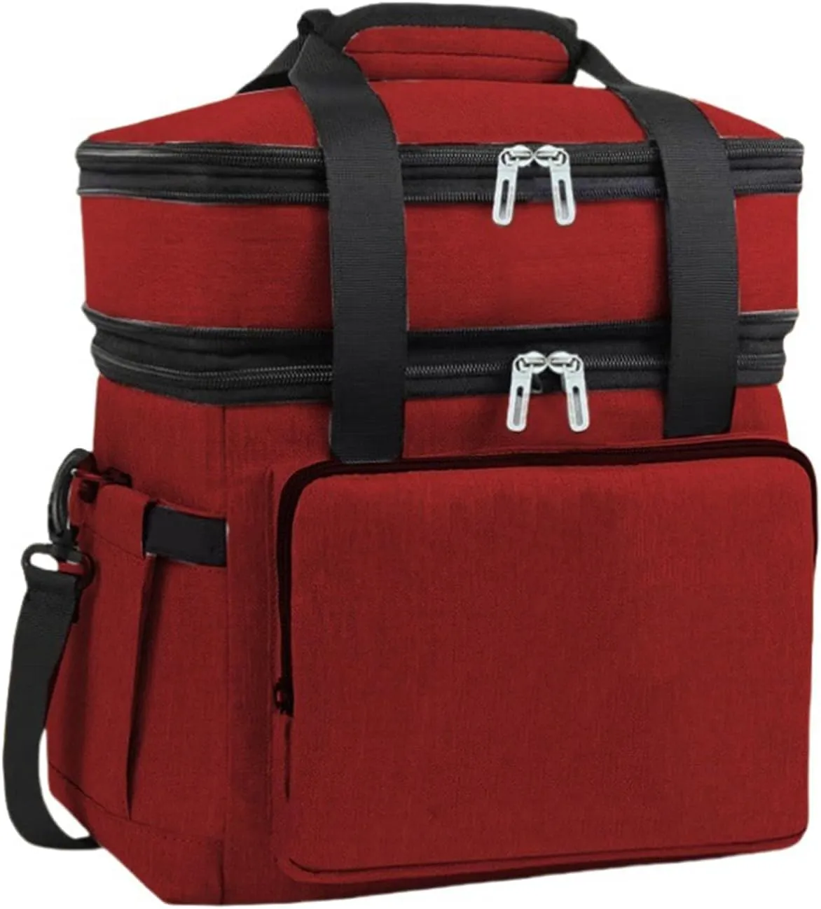 Car Camping Coolers for GMC Acadia/Canyon/Hummer/Savana/Sierra/Sierra EV/Sierra HD, Leak Proof Cooler, Portable Lightweight Ice Chest Box, Compartments Waterproof Insulated Bag