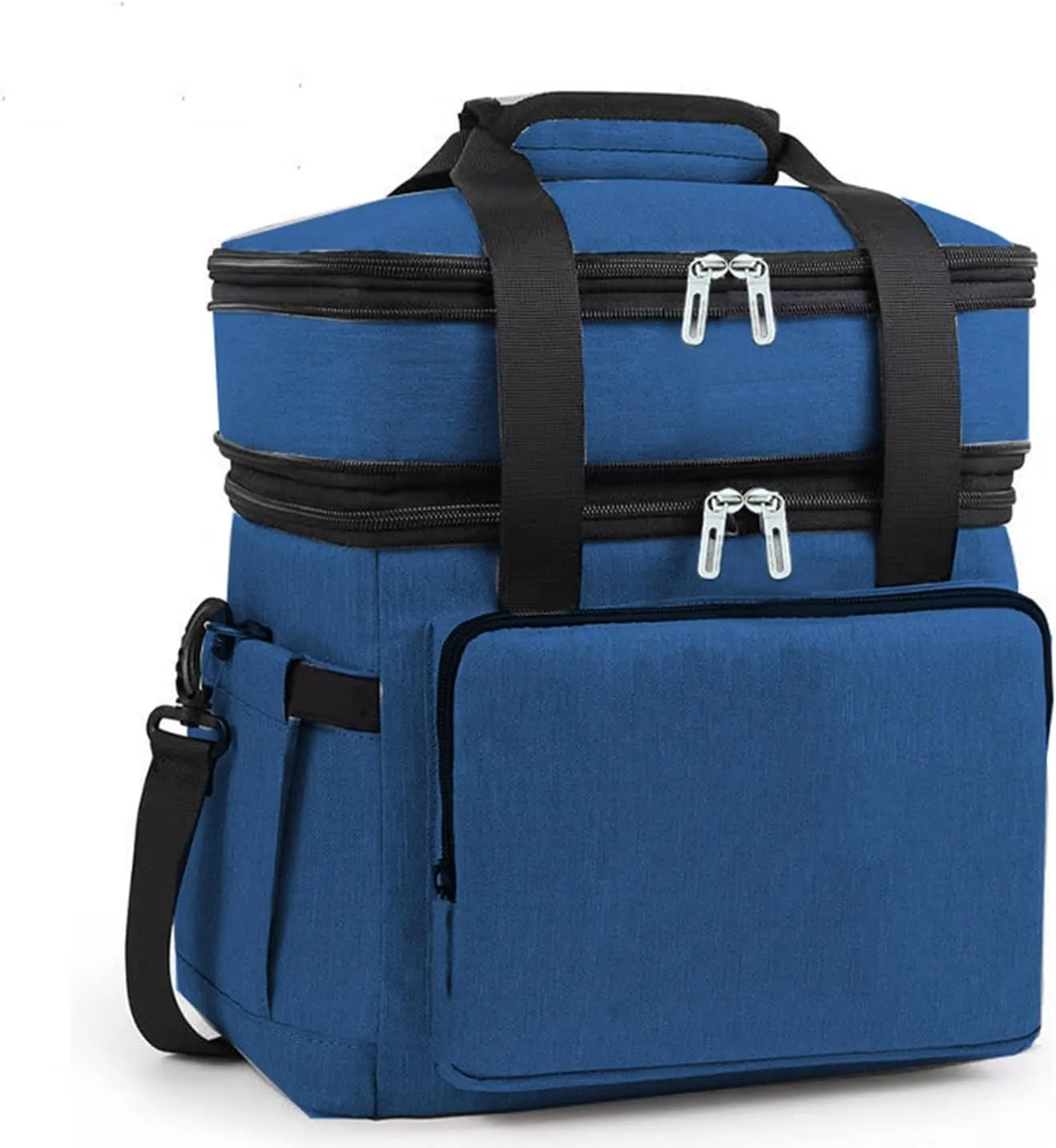 Car Camping Coolers for Volvo S40/S60/S40/S80/S90, Leak Proof Cooler, Portable Lightweight Ice Chest Box, Compartments Waterproof Insulated Bag