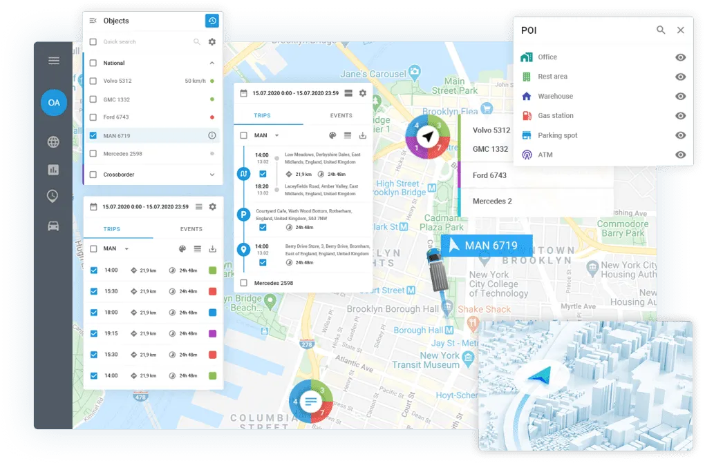 Car GPS Tracker - GPS Vehicle Tracking Device