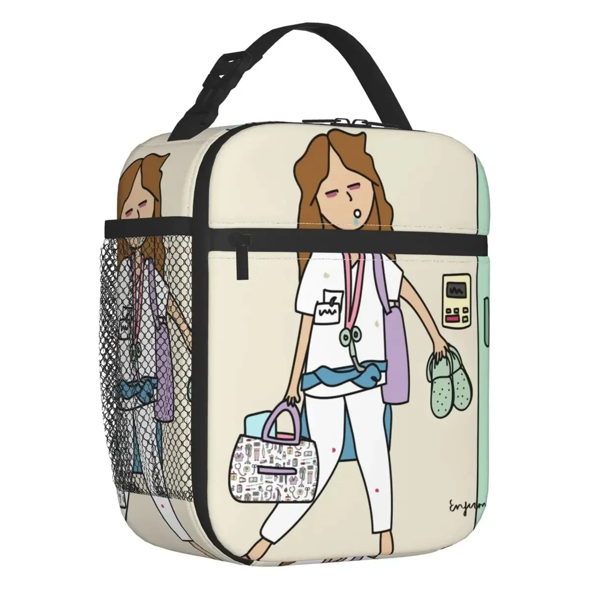 Cartoon Ladies Lunch Box