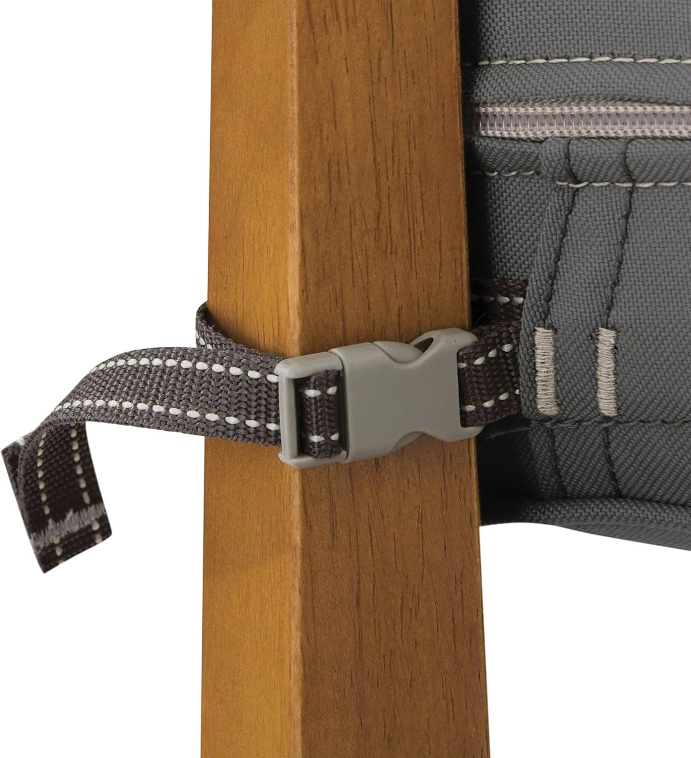Classic Accessories Montlake FadeSafe Water-Resistant 23 x 23 x 5 Inch Outdoor Seat Cushion, Outdoor Chair Cushion, Light Charcoal Grey, Outdoor Chair Cushions, Patio Chair Cushions, Patio Cushions