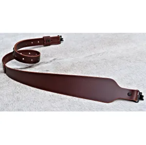 Cobra Style Gun Sling Buffalo Leather Two Point Sling Handmade USA Customizable Extra Long Gun Sling