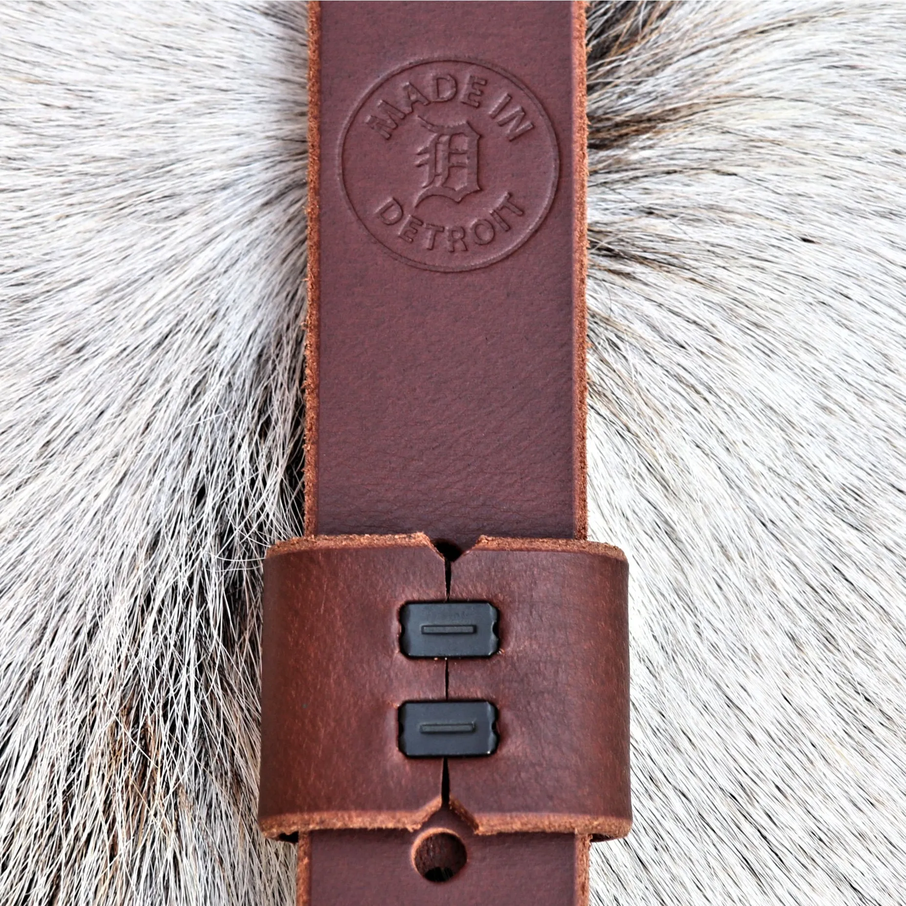 Cobra Style Gun Sling Buffalo Leather Two Point Sling Handmade USA Customizable Extra Long Gun Sling