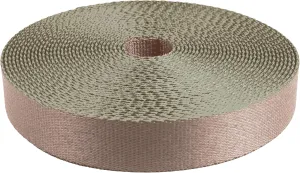 Colored Picture Quality Polyester Webbing, Strap For Outdoor Activities, Crafts, Dog Leashes, 1 Inch x 10 Yards, 13 Colors