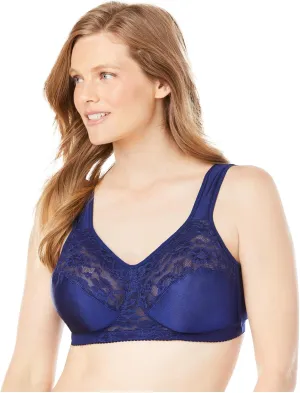 Comfort Choice Women's Plus Size Easy Enhancer Wireless Bra
