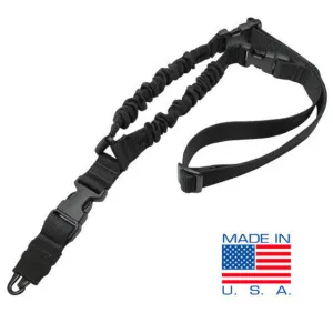 Condor COBRA One Point Bungee Sling - Black - Adjustable & Durable