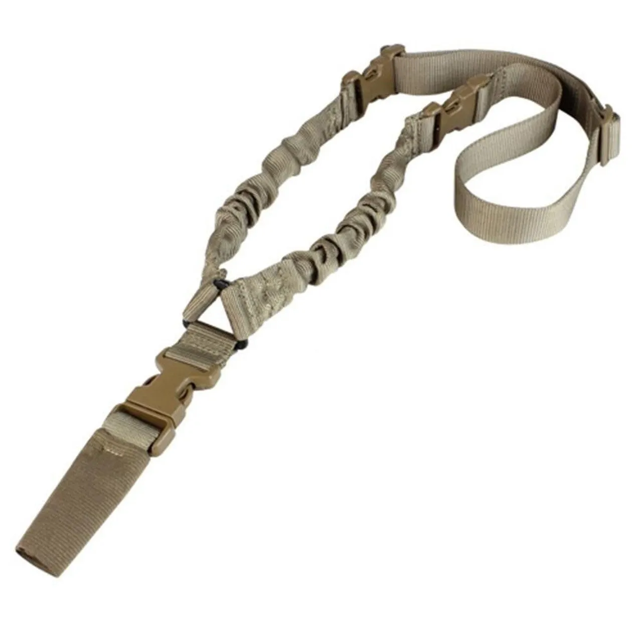 Condor COBRA One Point Bungee Sling - Coyote - Adjustable & Durable Tactical Sling