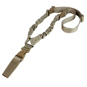 Condor COBRA One Point Bungee Sling - Coyote - Adjustable & Durable Tactical Sling