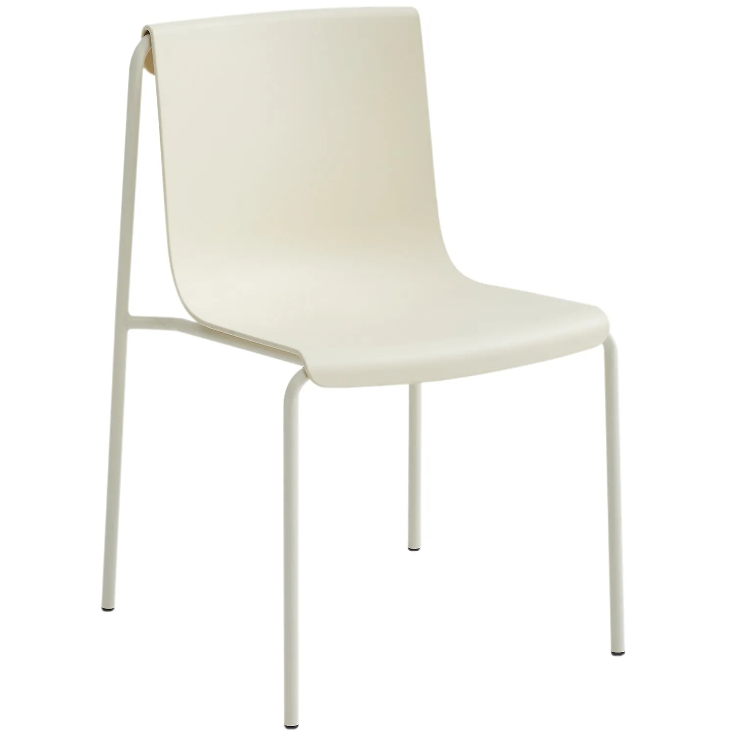 Contemporary Plastic Stackable Dining Chair BUZZ