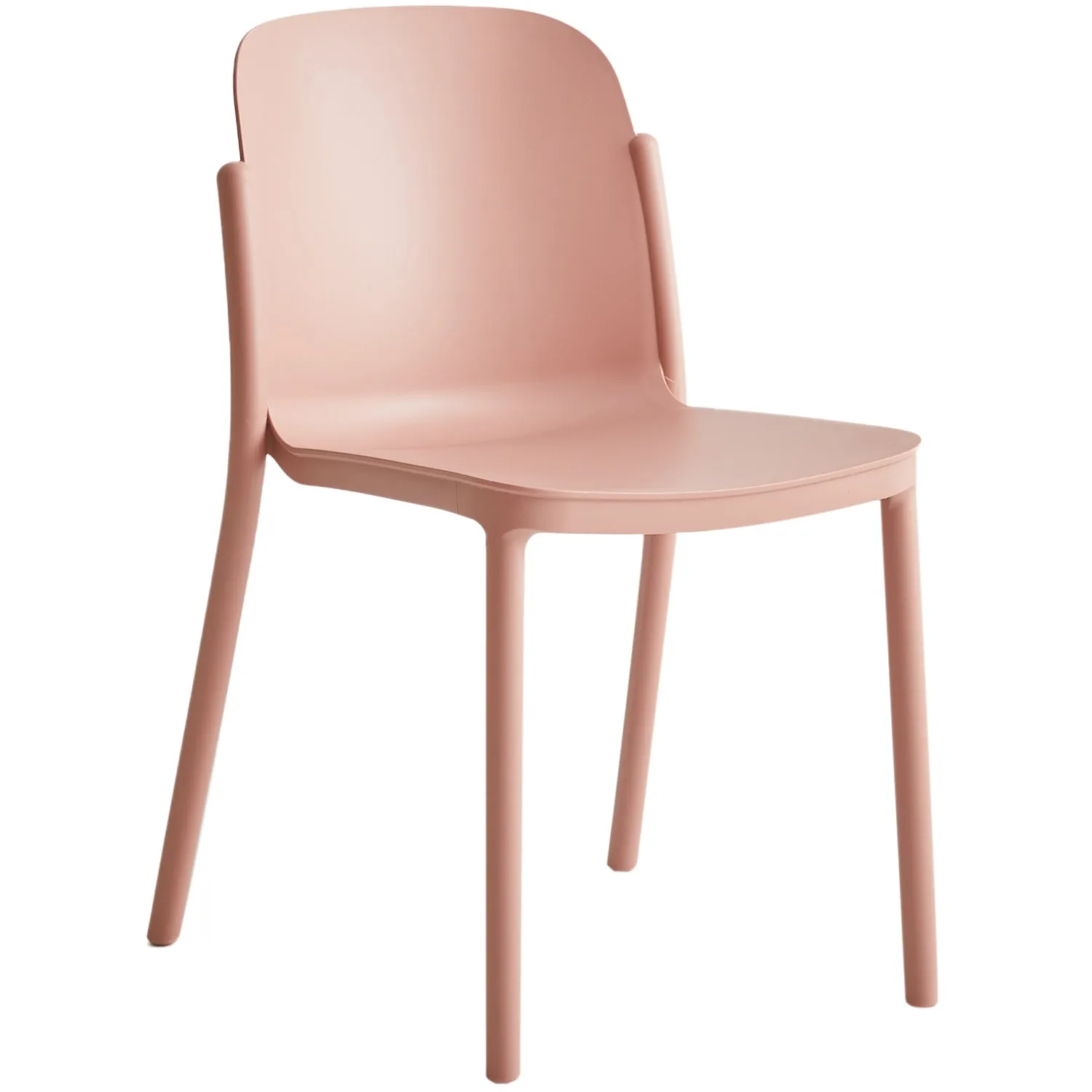 Contemporary Plastic Stackable Dining Chair GLINT