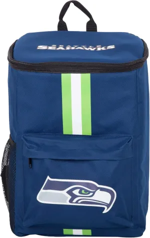 Cooler Backpack – Portable Soft Sided Ice Chest – Insulated Bag Holds 36 Cans - Football Gear – Show Your Team Spirit with Officially Licensed Fan Gear