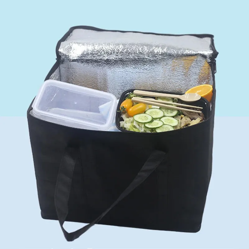 Cooler Bag Picnic Insulated Lunch Box Foldable  Portable Food Thermal Bag