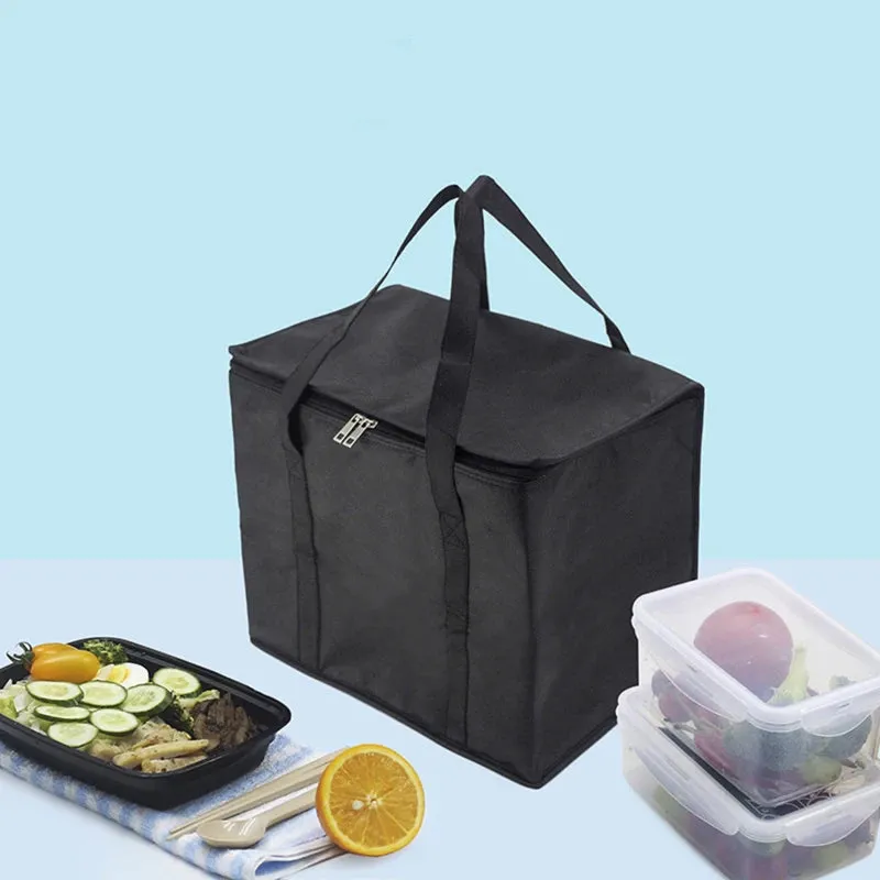Cooler Bag Picnic Insulated Lunch Box Foldable  Portable Food Thermal Bag