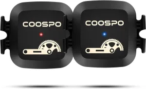 COOSPO Cadence & Speed Sensor for Cycling, Wireless Bluetooth & ANT  Bike RPM Sensor for Cycling Computers, Compatible with IP67 / Rouvy / Zwift / Peloton / Wahoo / CooSporide