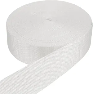 Country Brook Design - 2 Inch White Polyester Webbing Closeout (50 Yards)