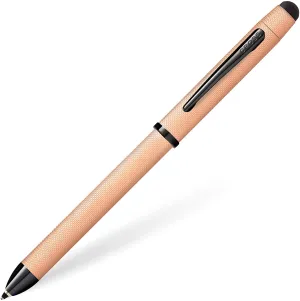 Cross Tech3  Brushed Rose-Gold PVD Multi-Function Pen