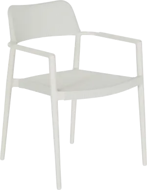 Cuba Outdoor Dining Chair  -  Light Grey