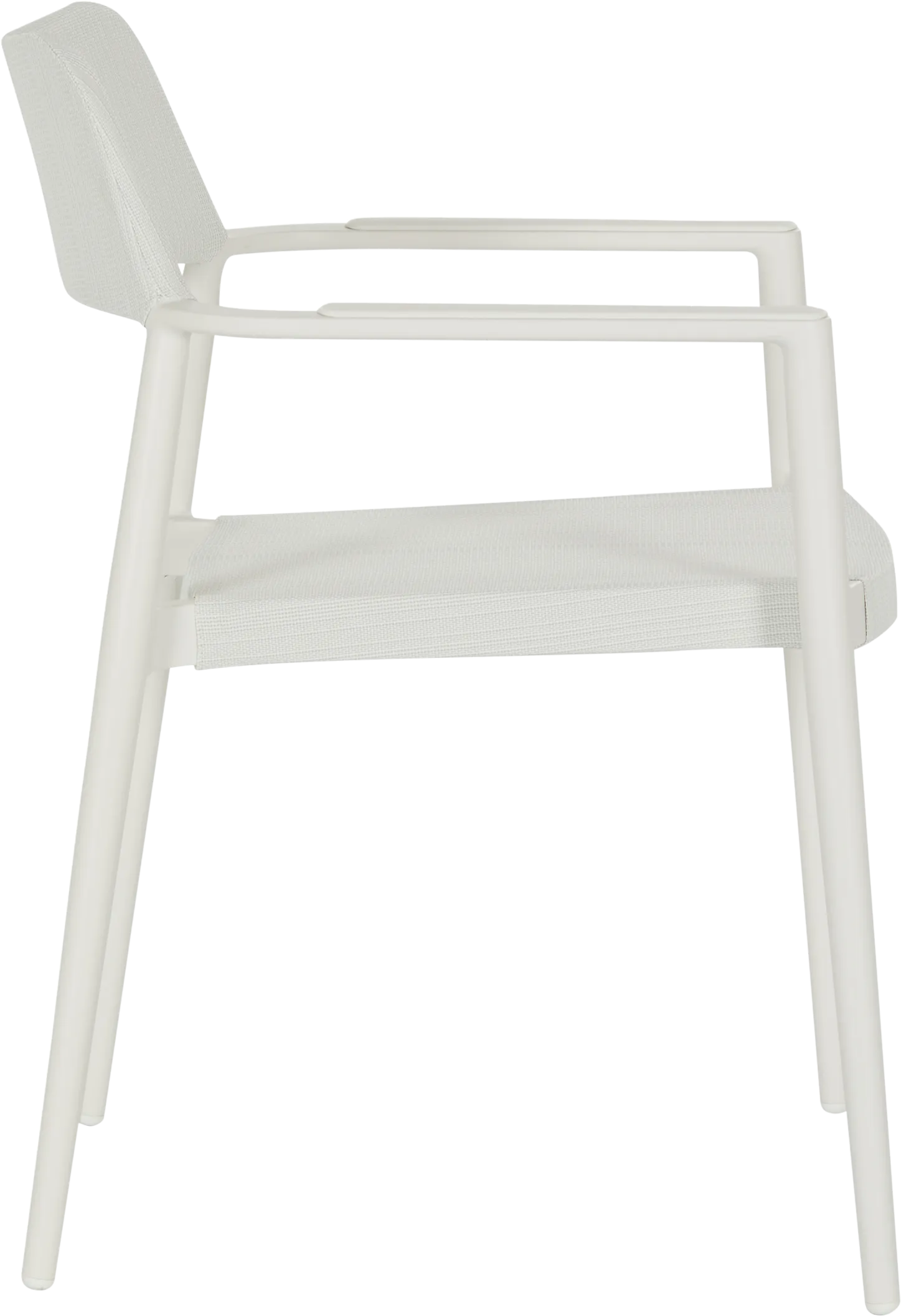 Cuba Outdoor Dining Chair  -  Light Grey