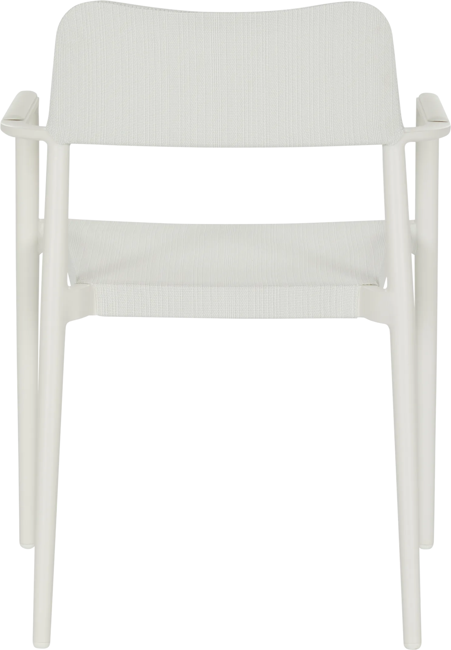 Cuba Outdoor Dining Chair  -  Light Grey