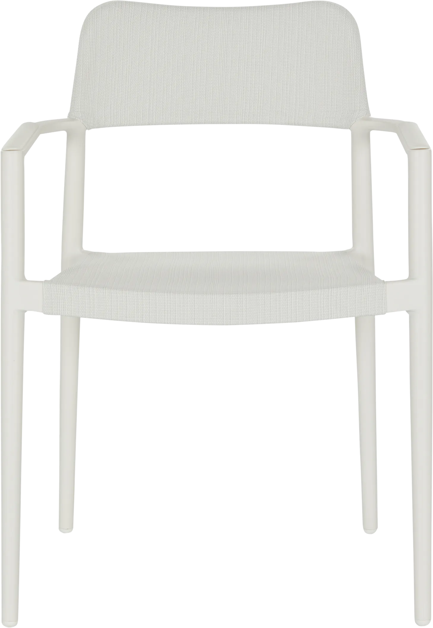 Cuba Outdoor Dining Chair  -  Light Grey