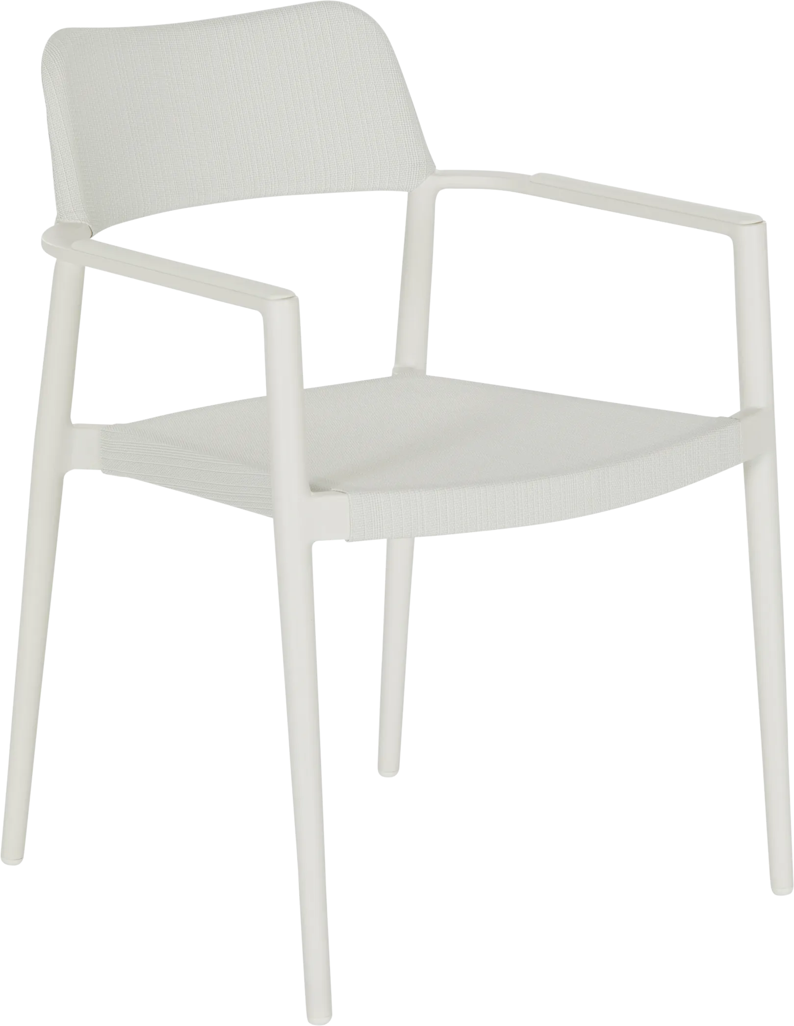 Cuba Outdoor Dining Chair  -  Light Grey
