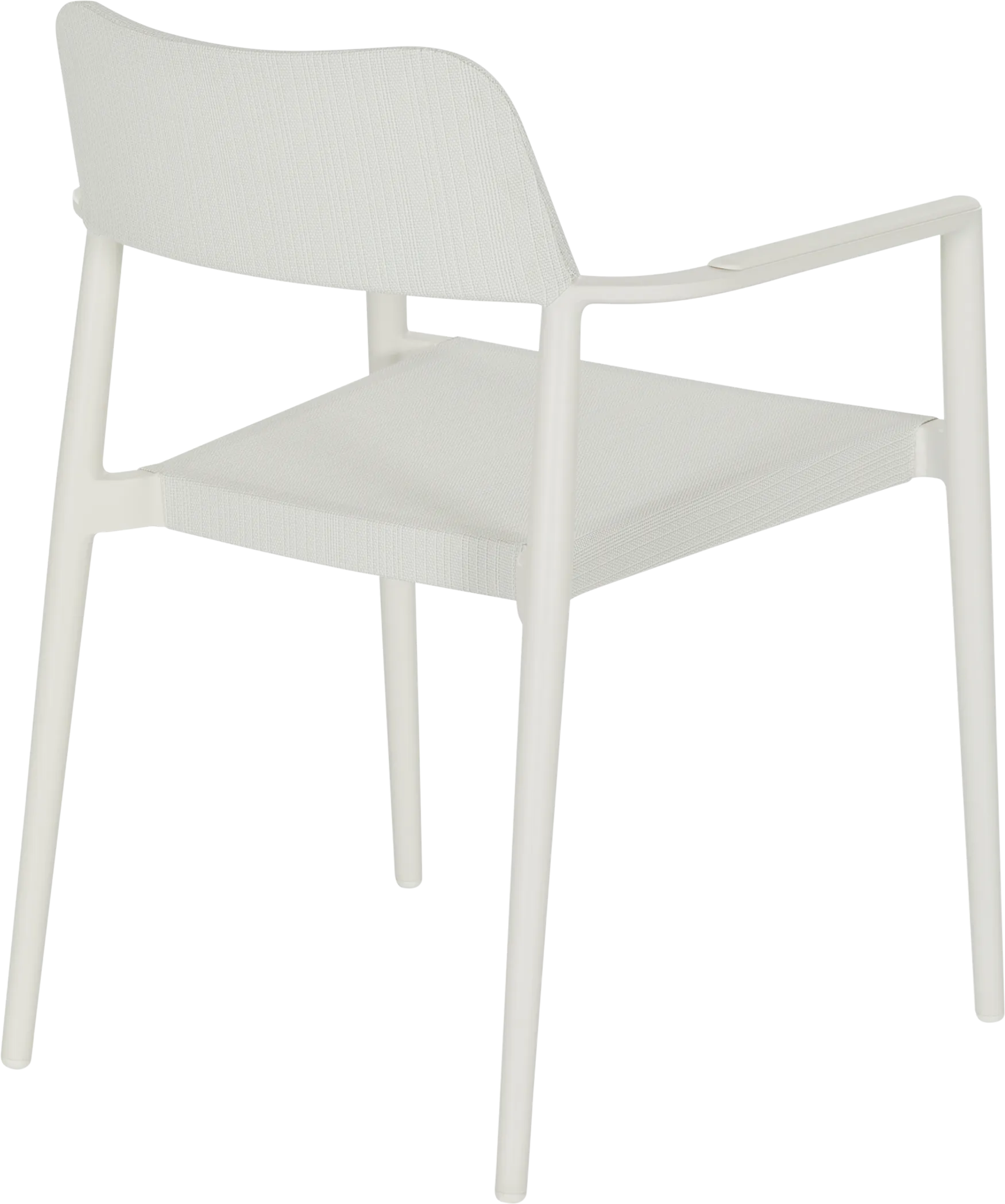 Cuba Outdoor Dining Chair  -  Light Grey