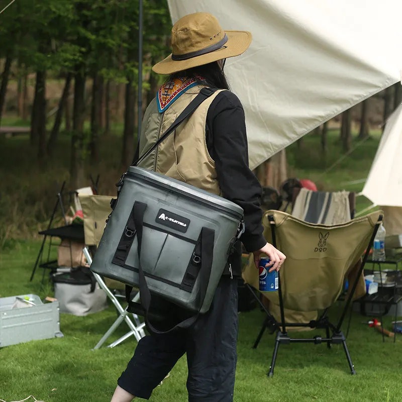 C·WILDYFIELD Soft Cooler 30 Cans Cooler Bag Insulated 100% Leak Proof Waterproof Beach Cooler Portable Lightweight Camping Cooler Soft Ice Chest