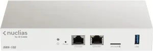 D-Link Nuclias Connect Hub Hardware Controller with Pre-loaded Nuclias Connect Software (DNH-100), White