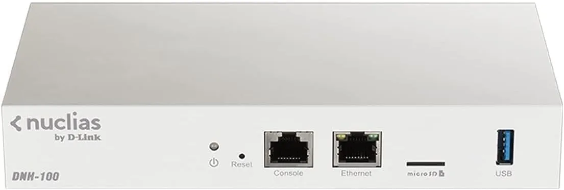D-Link Nuclias Connect Hub Hardware Controller with Pre-loaded Nuclias Connect Software (DNH-100), White