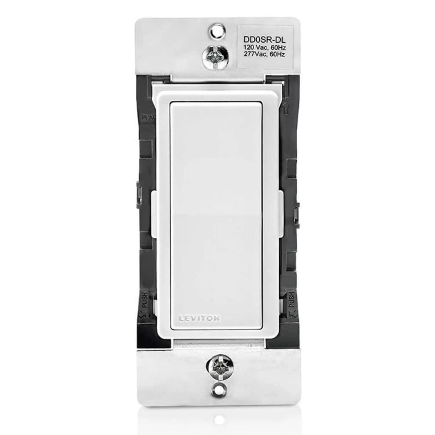 Decora Smart Switch Companion for Multi-Location Switching with Locator LED (Not for stand-alone use), 120/277VAC, 60Hz DD0SR-DLZ, White, Ivory, Light Almond
