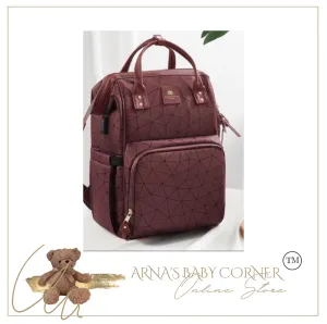 Designer Multifunction Diaper Baby Bag - Leather (4 Colours)
