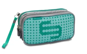 DIAS FUNNY DOTS Isothermal Toiletry Bag for Diabetics Kit Green with Gel Cool Pack