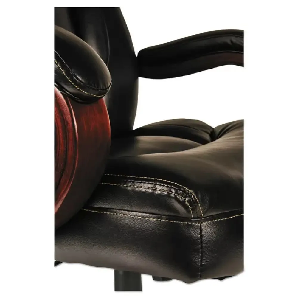 Director office Chair Made in Plyboard with Leatherette Upholstery & Armrest with Height Adjustable & Revolving Chair