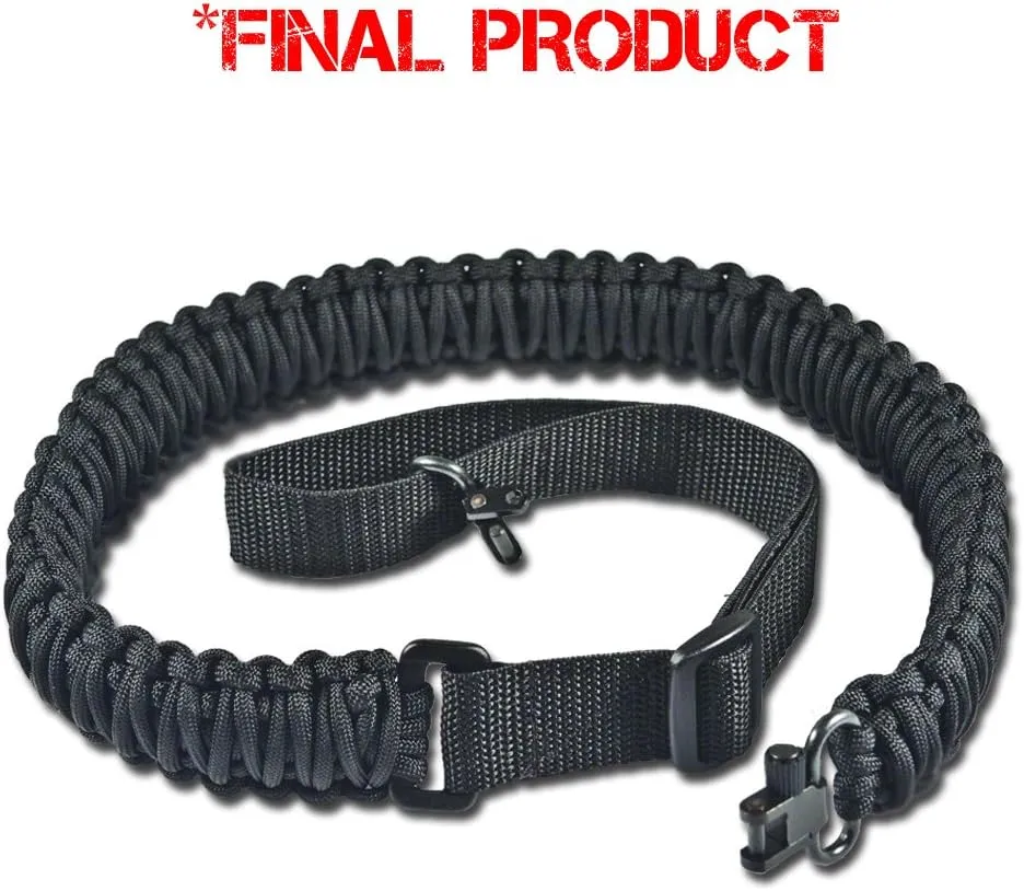 DIY Adjustable 43” King Cobra 550 LB Paracord Multi-Purpose Sling / Strap