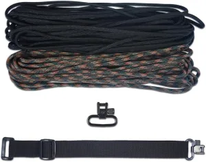 DIY Adjustable 43” King Cobra 550 LB Paracord Multi-Purpose Sling/Strap –