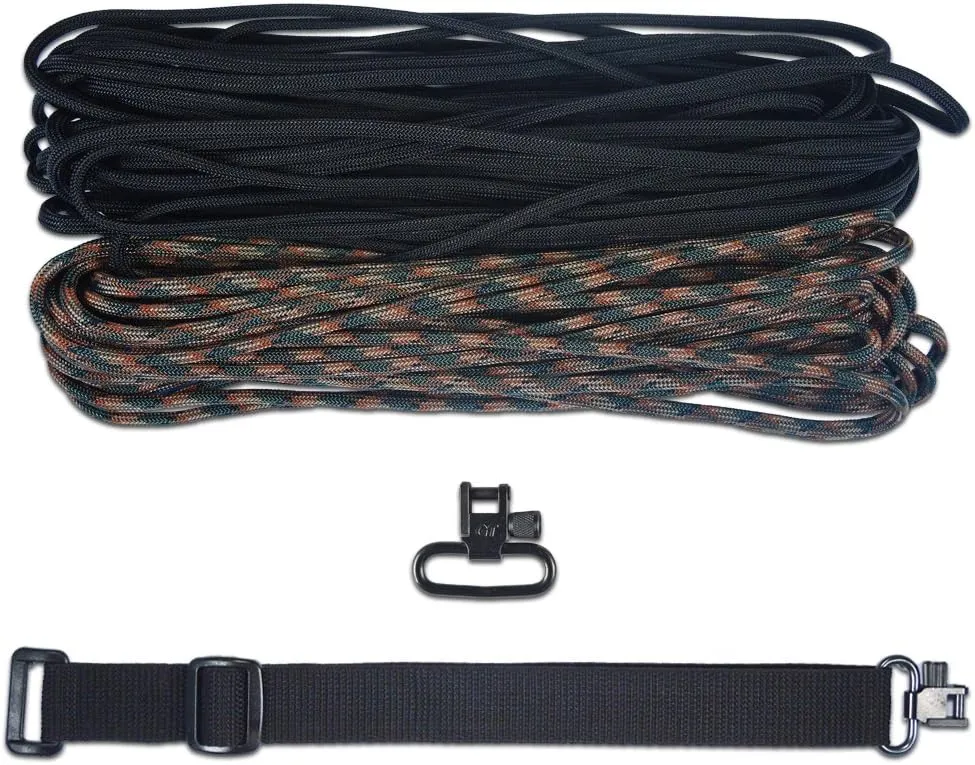 DIY Adjustable 43” King Cobra 550 LB Paracord Multi-Purpose Sling/Strap –
