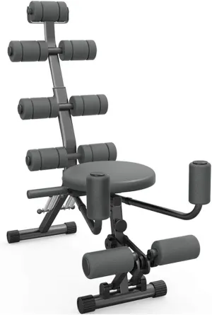 Dumbbell Bench Multi-function Abdomen Machine Home Abdominal Device Fitness Chair Sit-up Board Fitness Equipment Bearing Weight 125KG (Black 91 * 96 * 55cm(36 * 38 * 21in))