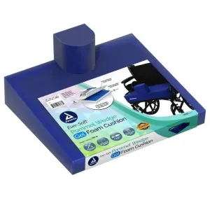 Dynarex 10681 Ever Soft Pommel Wedge Gel Foam Cushion, 20" Length, 16" Width, 2" Height