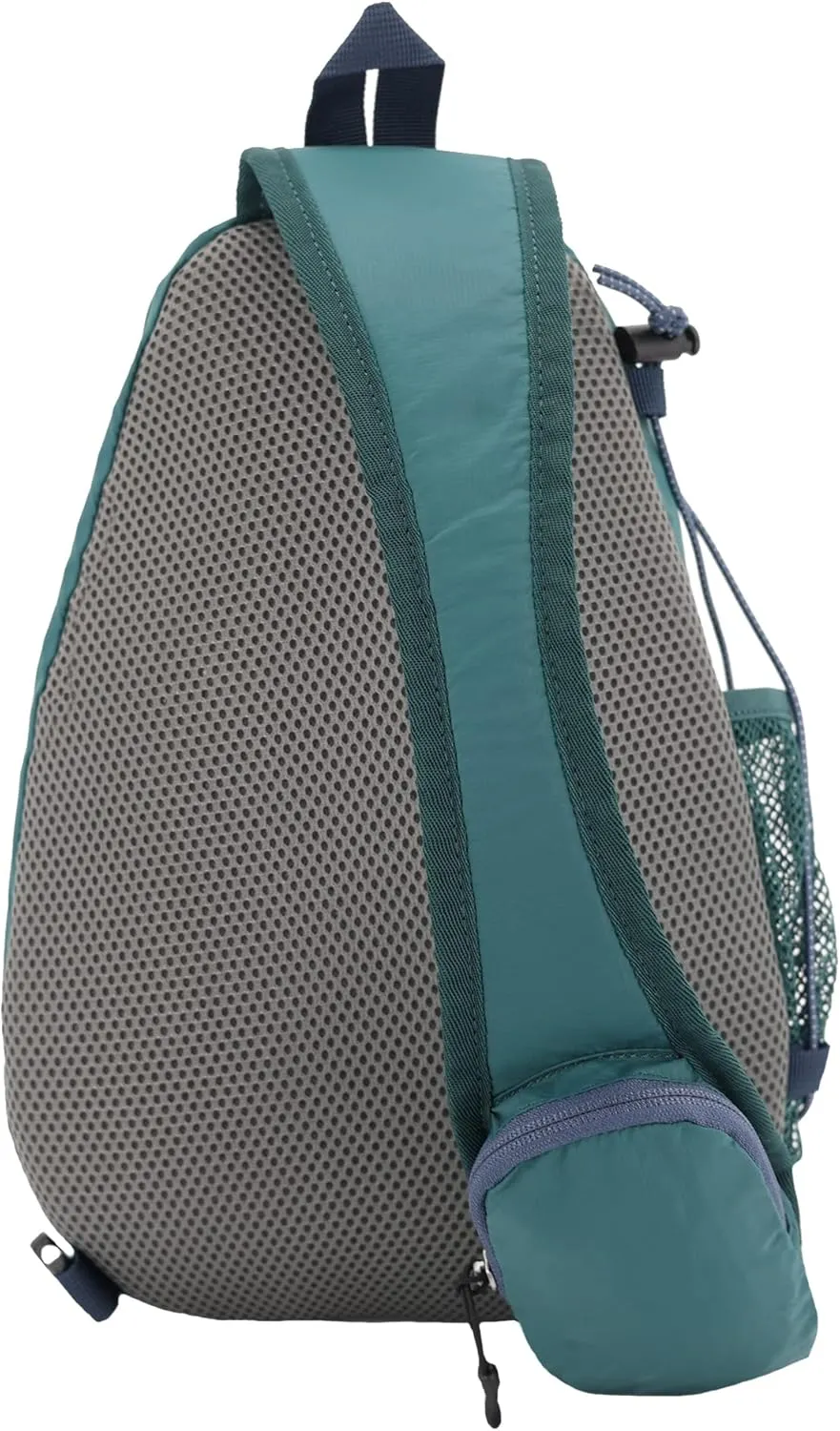 Eddie Bauer Sling Bag | Travel | Everyday Carry | Lightweight | Durable | Ripstop Nylon | 8L, Dark Evergreen, One Size