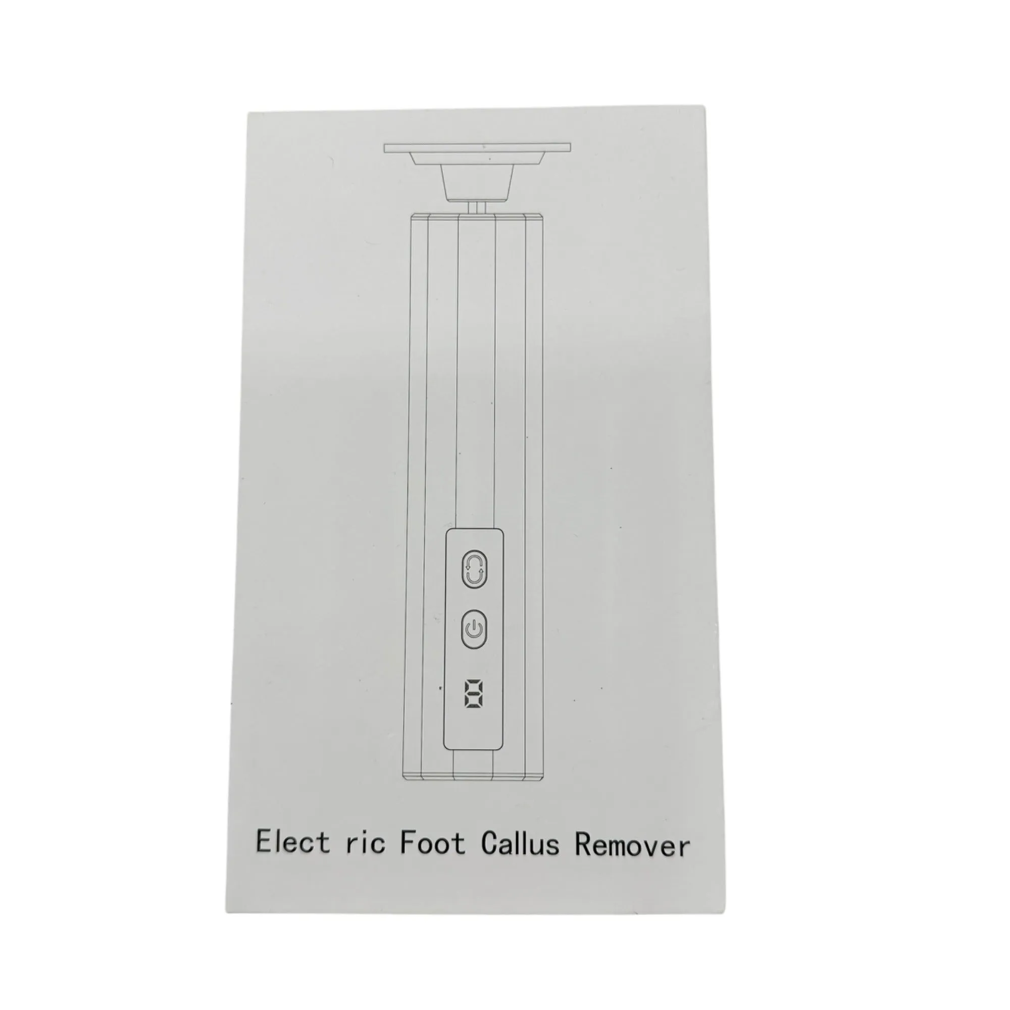 Electric Foot Callus Remover 9-Speed Adj  Multi-Function Design Rechargeable