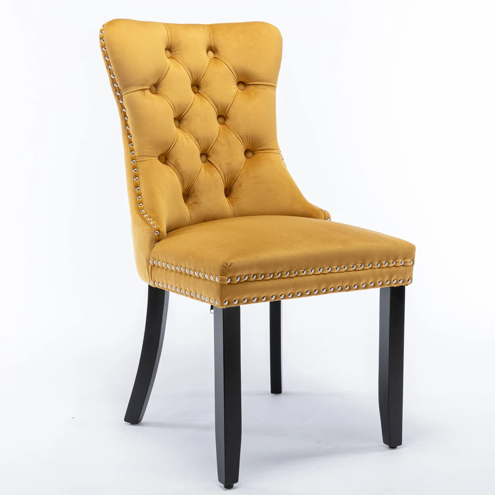 Elegant Velvet Tufted Dining Chairs – Luxury & Comfort for Your Home!