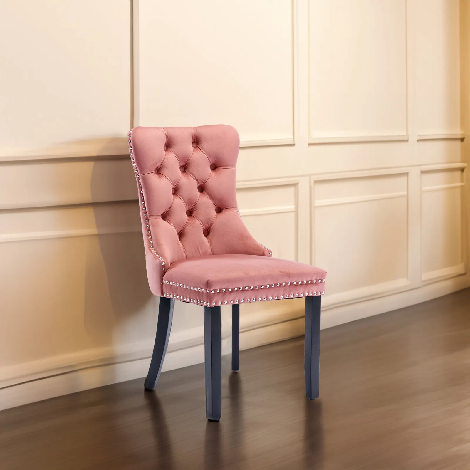 Elegant Velvet Tufted Dining Chairs – Luxury & Comfort for Your Home!
