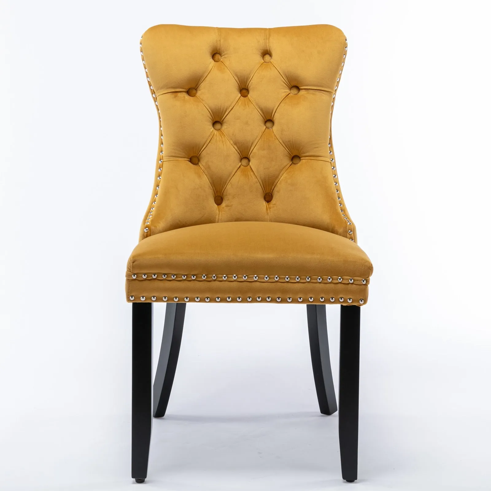 Elegant Velvet Tufted Dining Chairs – Luxury & Comfort for Your Home!